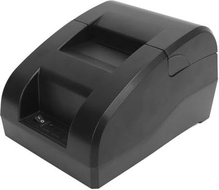 Yanmis Bluetooth Thermal Shipping Etikett Drucker - 58 Mm Thermaldrucker Unterstützen Bluetooth -USB -Anschluss, Thermal -POS -Drucker für Android, für Linux, für den Gewinn (EU-Stecker)