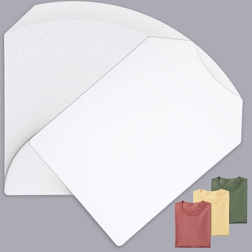 Svaldo Karton Hemdeinlagen Faltbrett, 50 Stück 35cm X 25.5cm Karton Hemdeinlagen Faltformular zum Verpacken von Hemden, für Shirt Faltenvermeidung