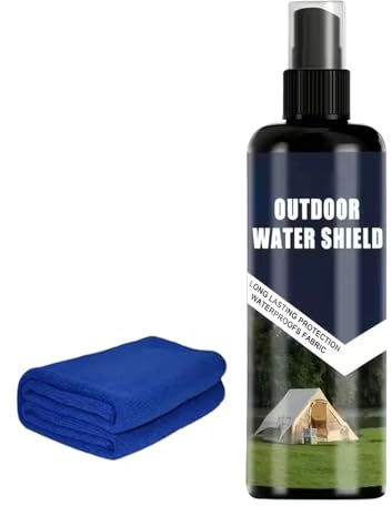 Tent Waterproofing Spray - 100ml Moisture Control Liquid, Fabric Waterproofing Spray | For Shoes, Fabric, Tent, Boot, Basketball, Furniture, Upholstery, Clothing, Motorhome, Patio