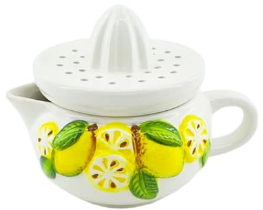 Barattolo spremiagrumi in ceramica con Limoni - SF46