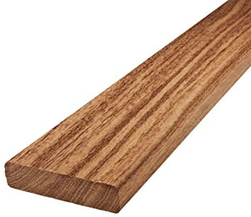 BioMaderas® - Lames de terrasse en Cumaru - Largeur 90 mm - Épaisseur 21 mm - Longueur 152 cm