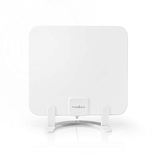 Nedis - HDTV Antenne - Verstärkung 30dB - UKW/VHF/UHF - 0-25km Reichweite - für Drinnen
