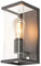 SLV Wandlampe QUADRULO | für die effektvolle Außenbeleuchtung von Wänden und Hauseingang | Wandstrahler, Wandleuchte, Aussenleuchte, Gartenlampe, Wegeleuchte | E27, 15W max, Grey