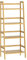 Casaria Scaffale Multiuso Bambù 4 Ripiani 123x48x32cm Scaffalatura Cucina Scaffali Bagno