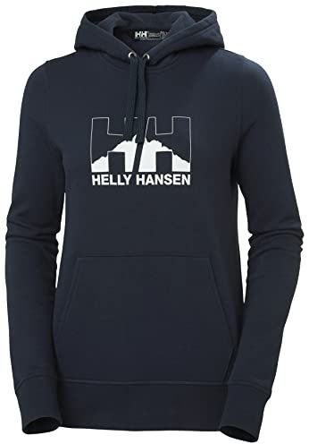 Helly Hansen Donna Nord Graphic Pullover Hoodie, Blu, S