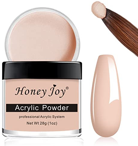 28g/box Acrylic Powder Professional Nude Pink Color Acrylic Nail French Manicure Powder for Nail Extension Acrylic Nail System,HJ-NAP017 (No.13)