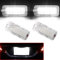Beneges 2 Stücke Fehlerfrei Xenon Weiß LED Nummernschild Licht Kompatibel mit 2009-2018 Ford Explorer Fiesta Fusion Escape Focus Mondeo Lincoln MKC hintere Lizenz Tag Lichter Lampe BB5Z-13550-A