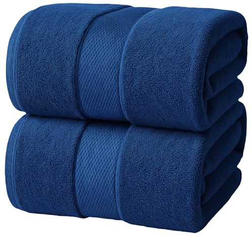 Infinitee Xclusives Bath Sheets Extra Large - 2 Pack, 600 GSM - 90 x 180 cm