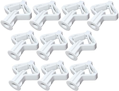 AERZETIX - C48532 - Set di 10 - Tasselli per cartongesso a espansione - Ø10x50mm - in nylon - fissaggio a muro a secco