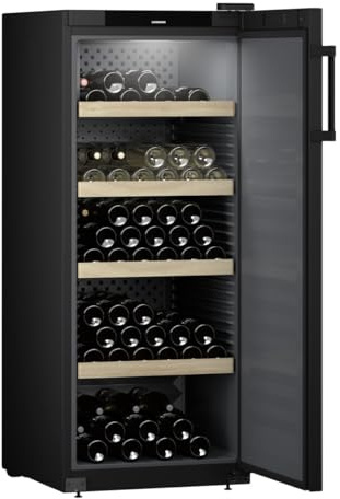 Vinoteca LIEBHERR WSbl 4601 Negro 1.48m 166 Bot E