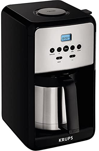 DieffematicKF Cafetera Cafetera, Cafetera Programable, Jarra Térmica, Negro