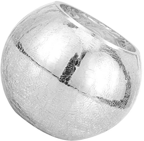 Yardenfun Mirror Flower Pots Dried Flower Vase Modern Vase Disco Ball Flower Vase Disco Decor Disco Ball Plant Pots Dinner Table Decor Boho Vase European Style Vase Glass Mirror Ball Desktop
