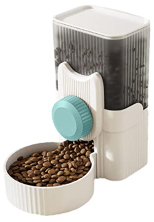 Distributeur Automatique De Nourriture pour Lapin, 1000ml pour Petit Animal Domestique, Idéal pour Les Lapins, Furets, Chats, Oiseaux