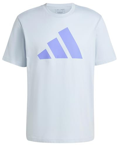 adidas Men's PWR 3 Graphic TEE, Wonder Blue, XXL