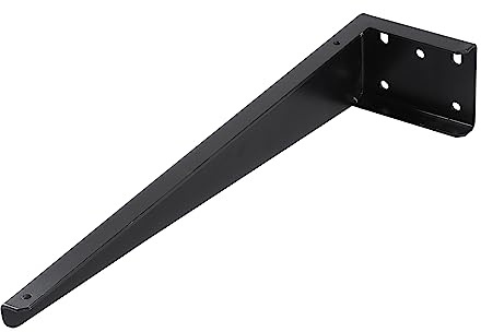 moebel-eins Waschtischhalterung, Material Metall, Schwarz matt, 42 cm