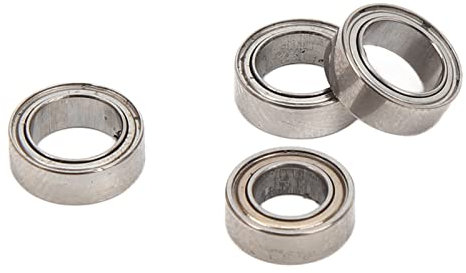 4 Stück Rillenkugellager 6,35 x 9,5 x 3,2 mm RC Auto Kugellager Silber Stahl Lagersatz Kugellager für SCY 16101 16102 16103 16201 1/16 Ferngesteuertes Auto