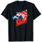Rocket League T-Shirt Der Oktane-Boom - Schwarz, Unisex, Klein, Kurzarm, Crew-Ausschnitt, Cartoon, Lässig, Sport