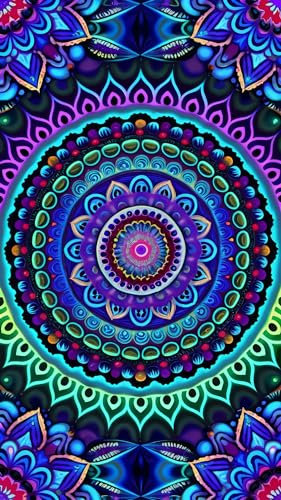 ZHUMUTO Diamond Painting Groß XXL Bilder Set Erwachsene,40x70 cm Mandala B,5D Diamant Painting Bilder Erwachsene mit Zubehör Stift Für Wohnzimmer Dekoration