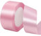 Geschenkband Rosa 40 mm Breit,23 Meter Satinbänder Rosa Stoff Schleifenband Kunsthandwerk, Kränze, Hochzeitsdekoration, Weihnachten, Haarbögen, Blumensträuße, Geburtstag und Geschenkverpackung