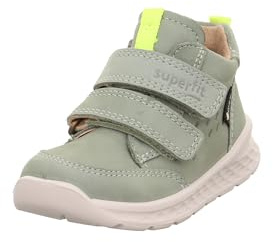 Superfit Jungen Breeze Sneaker Gore-tex 1-000369 Stiefel, HELLGRÜN/GELB 7500, UK Child 8.5