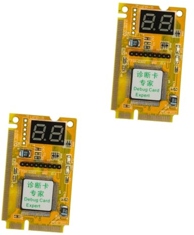 Artibetter 2sets Motherboard Testing Card Motherboard Tester Tool Laptop Testing Card Convenient Tester Tool Module Board Test