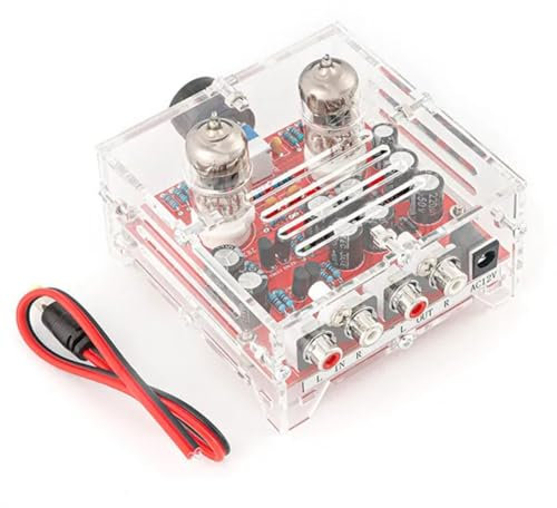 Tlily XH-A201 Audiophile 6J1 Amplificatore Valvolare Scheda Frontale HiFi Classe A Modulo di Alimentazione Scheda Toni AC 12V