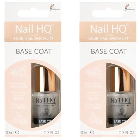 Nail HQ Base Coat 10 ml (Pack of 2)