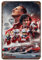 Poster mit Rennfahrer Michael Schumacher, Blechschild, Vintage, Metall, Pub, Club, Café, Bar, Zuhause, Wandkunst, Dekoration, Poster, Retro, 20 x 30 cm