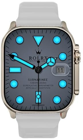 HK10 Ultra 3 MAX - Reloj inteligente Bluetooth con conexión de red, pantalla amolada, 1 GB, relojes deportivos para hombre, robot AI, álbum de música local, reloj inteligente (gris)