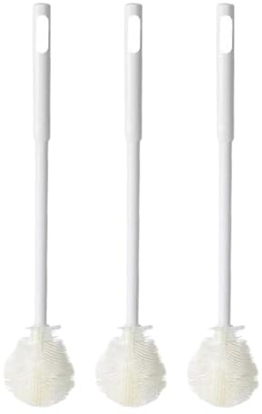 Goupillon Gourde Longue Poignée - Brosse À Biberon Réutilisable en Silicone | Brosse Ecouvillon Biberon | Brosse À Biberon Pliable À Long Manche, Outil De Nettoyage Ménager pour L'alimentation De Béb