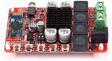 Eacam 50 W + 50 W -Audio-Leistungsverstärkerplatine NE5532 Vorverstärker CSR8635 V4.0 für 4/6/8 Ohm Lautsprecherimpedanz, Anwendbar für die Umwandlung des Lautsprechers in Einen