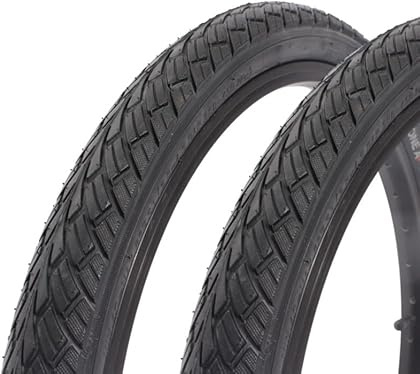Kujo One 0 One A 16 Zoll x 1,75 Fahrradreifen Set – 455 g – 22 TPI – Drahtreifen – Schwarz – 47-305 – BMX Kinderfahrrad City Trekking