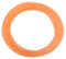 Wifehelper Polyurethan Rundriemen, Glatte Oberfläche Hochleistungs-PU-Antriebsriemen Urethan-Rundriemen für Antriebsübertragung Orange(3mm*10m)