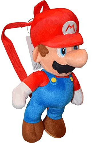 SUPER MARIO Bioworld Plüsch-Rucksack, Mario, Sling Rucksäcke