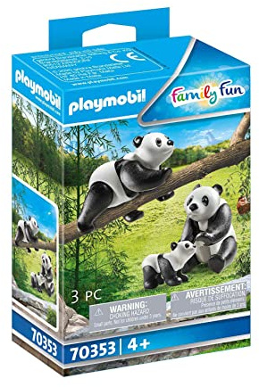 PLAYMOBIL 70353-2 Pandas mit Baby, ab 4 Jahren
