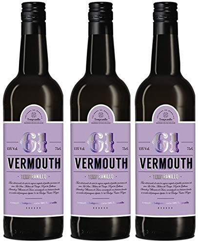 CUATRO RAYAS 61 Vermouth Tempranillo (3 Botellas x 750ml)