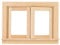 Miniatur Holzfenster Mini Weißes Fenster Puppen Haus DIY Ornament Miniatur Simulation Möbel Set Pädagogisches Spielzeug Geburtstagsgeschenk