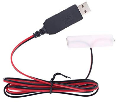 DALIN LR6 AA Battery Eliminator USB Power Supply Cable Replace 1-4pcs 1.5V AA Battery