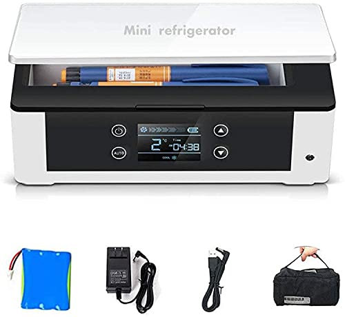 Insulin kühlbox elektrisch Mini kühlbox Insulin kühltasche elektrisch kühlbox medikamente Insulin kühlbox USB Geeignet FüR Reisen/Interferon/Lagerung Von Arzneimitteln