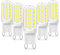 EvaStary G9 LED Lampe, Kaltes Weiß 6000K, 3W Leuchtmittel kein Flackern, LED Birne Ersetzt 40W Halogenlampe, 400 Lumens, Nicht Dimmbar, 5er
