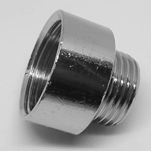 Raccorderia raccordi idraulici in ottone cromato filettati per acqua 3/8 1/2 3/4 (Prolunga ridotta 3/4-1/2)
