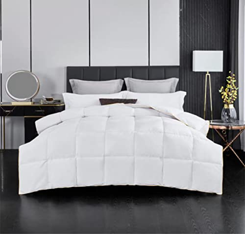 Groundlevel White Goose Feather and Down Duvet 100% Down 10.5 King