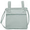 Bolsa panera de algodón vichy - Bolso carro - Talega carrito de bebé - Nenel (Verde Menta)