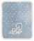 Sanosoft Kuscheldecke für Babys 75x100cm - Made in Germany - Öko-Tex 100 Baumwoll Babydecke (Blau/Creme)