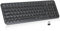 cimetech Teclado inalámbrico, Teclado de Oficina Mejorado Teclados USB ergonómicos con Teclado numérico, diseño Compacto y silencioso de Viaje para PC, portátil, Windows 10/8/7/XP - Negro
