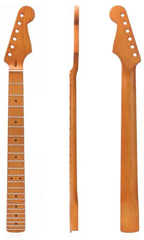 E-Gitarrenhals Mit 22 Bünden, Hals Aus Kanadischem Ahorn Für ST Strat E-Gitarre