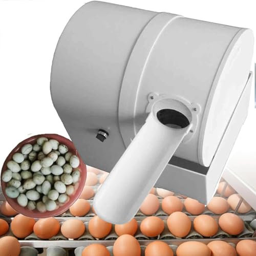 CYMYYDS Automatische Eierwaschmaschine, elektrische Eierwaschmaschine, Eierreiniger-Waschmaschine für Haushaltsgeflügelfarmen, geeignet für Bauernhöfe, Restaurants, Privathäuser und den Einzelhandel