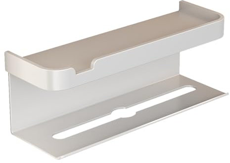 Uadme Mensola Per Carta Igienica, Porta Asciugamani di Carta in Alluminio Spazio Montato a Parete Mensola Porta Rotolo di Carta Impermeabile Per Bagno