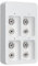 Cetfuro Quick Battery Charger 4 Slots 9V with LED Indicators USB Cable for 9V Ni-/Ni-Cd/Li-Ion Rechargeable Batteries