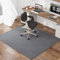 Genérico Alfombrilla Protectora para Suelo, Alfombra para Silla de Oficina Silla De Escritorio, Base Grande Antideslizante para Silla de Oficina,Alfombra para Juegos para Parquet,Gris,120x160cm